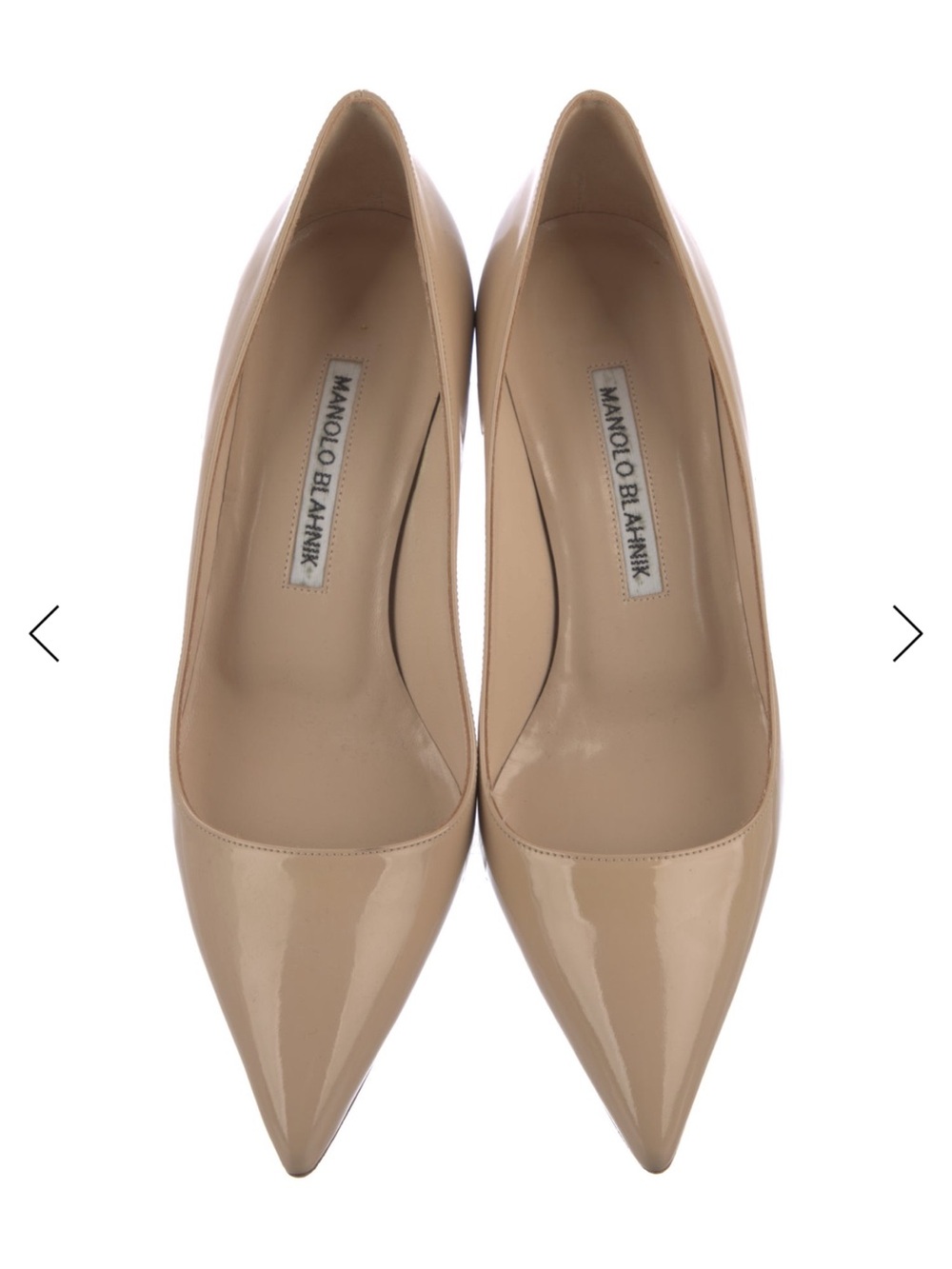 Manolo Blahnik Patent Leather Pumps - 35.5 - Picture 3 of 5